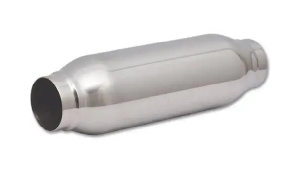 Vibrant SS Resonator (Standard Design) 2.25in inlet/outlet x 12in long thumbnail 4