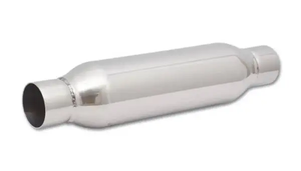 Vibrant SS Resonator (Standard Design) 2.5in inlet/outlet x 18in long thumbnail 4