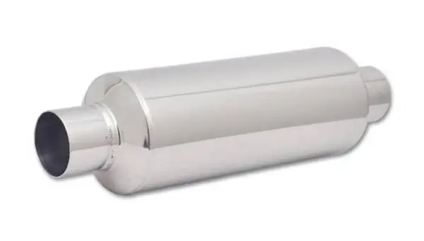 Vibrant SS Resonator (Standard Design) 2.5in inlet/outlet x 18in long w/ 5in OD resonator body thumbnail 4