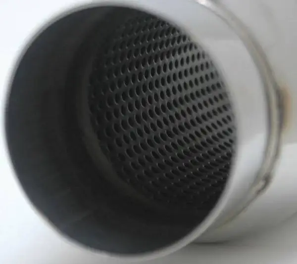 Vibrant SS Resonator (Standard Design) 3in Inlet/Outlet x 18in Long thumbnail 6