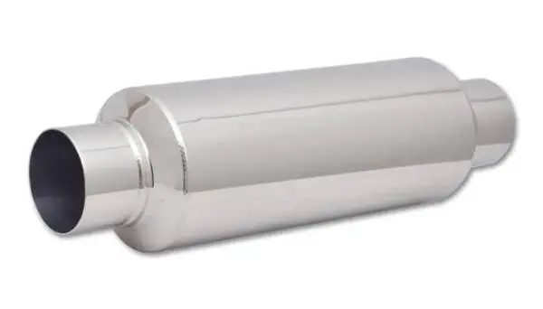 Vibrant SS Resonator (Standard Design) 3in inlet/outlet x 18in long w/ 5in OD resonator body thumbnail 4