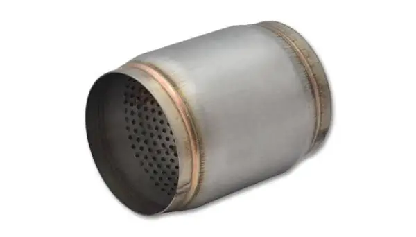Vibrant SS Race Muffler 3.5in inlet/outlet x 5in long thumbnail 4