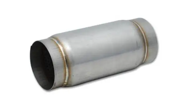 Vibrant SS Race Muffler 4in inlet/outlet x 5in long thumbnail 4
