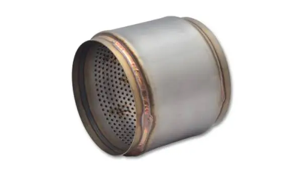 Vibrant SS Race Muffler 5in inlet/outlet x 5in long thumbnail 2