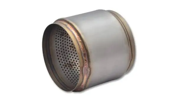 Vibrant SS Race Muffler 5in inlet/outlet x 5in long thumbnail 4