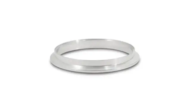 Vibrant Stainless Steel V-Band Turbo Outlet Flange for Garrett GTX5533R T6 Turbo to 4.50in OD Tubing thumbnail 2