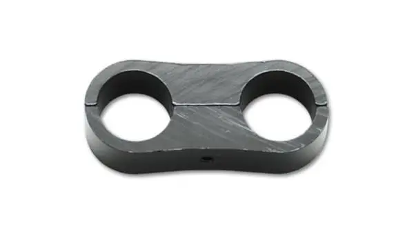 Vibrant Aluminum Line Separator Bracket - for 0.563in (14.3mm) OD hose