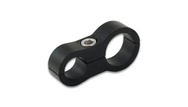 Vibrant Aluminum Line Separator Bracket w/ One 11/16in (17.5mm)  ID - One 13/16in (20.6mm) ID Holes thumbnail 2