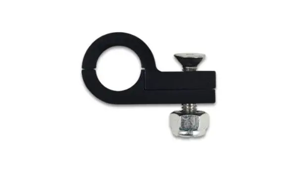 Vibrant Billet Aluminum P-Clamp 3/16in ID - Anodized Black image 2