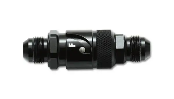 Vibrant -8AN Quick Release Fitting with Viton Seal - Aluminum image 2