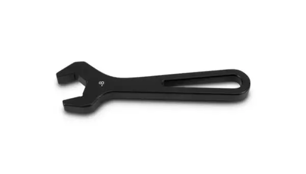 Vibrant -8AN Aluminum Wrench - Anodized Black (individual retail packaged) image 3