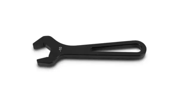 Vibrant -10AN Aluminum Wrench - Anodized Black (individual retail packaged) image 3