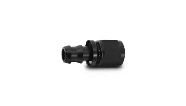 Vibrant -10AN Push-On Straight Hose End Fitting - Aluminum image 3