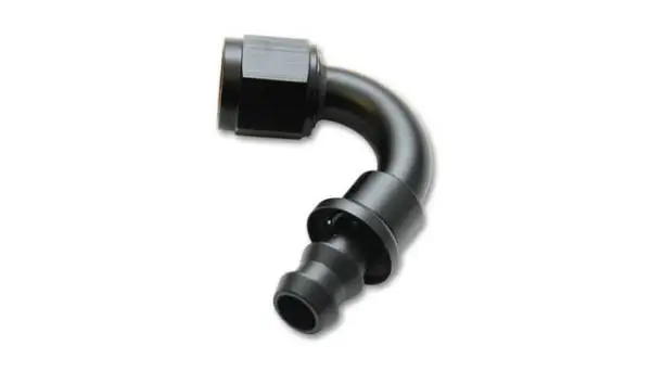 Vibrant Push-On 120 Degree Hose End Elbow Fitting - -8AN image 4