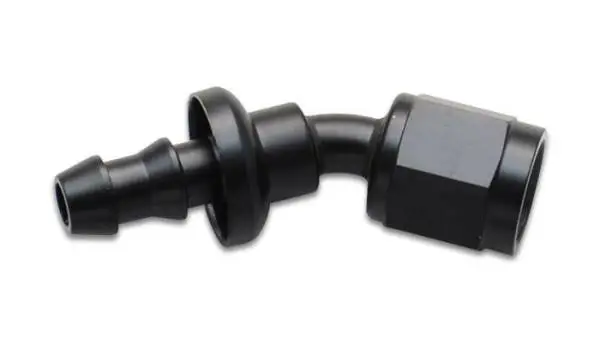 Vibrant Push-On 30 Degree Hose End Elbow FittingSize -10AN image 4