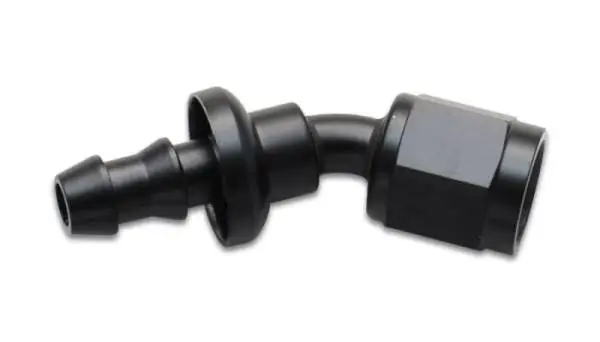 Vibrant Push-On 30 Degree Hose End Elbow FittingSize -12AN image 2