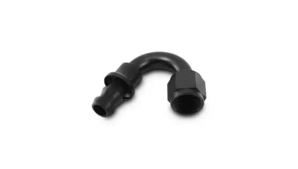 Vibrant -12AN Push-ON 150 Degree Hose End Fitting image 3