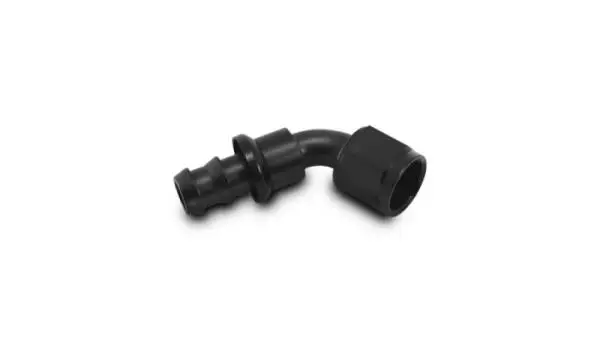 Vibrant Push-On 60 Degree Hose End Elbow FittingSize -4AN image 3