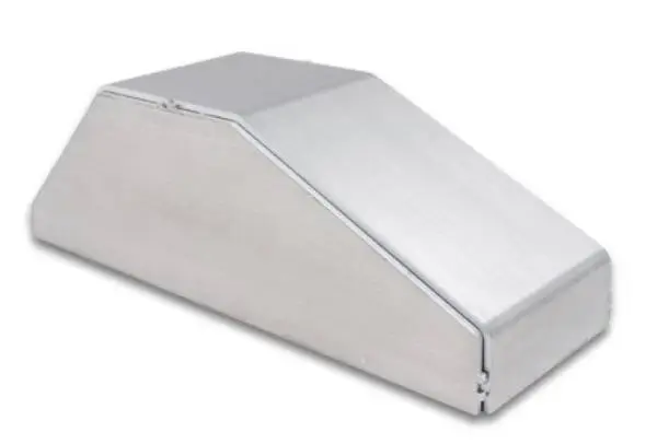 Vibrant I/C End Tank 3.5in Wide 11in Long 3.5in Tall Use w/ Horizontal I/C Core 12835 - 5052 Alum thumbnail 3