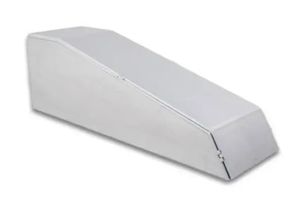 Vibrant I/C End Tank 3.5in Wide 12in Long 3.87in Tall Use w/ Vertical I/C Core 12853 - 5052 Aluminum thumbnail 3