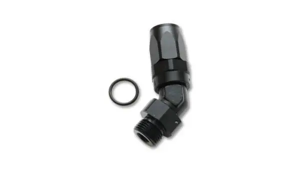 Vibrant Male -10AN 45 Degree Hose End Fitting - 7/8-14 Thread (10) image 4