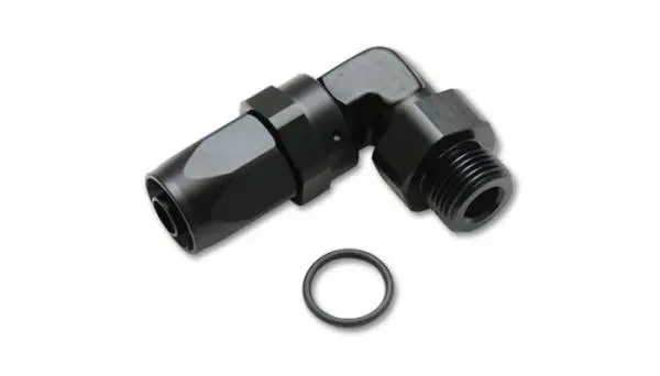 Vibrant Male -10AN 90 Degree Hose End Fitting - 1-1/6-12 Thread (12) image 4