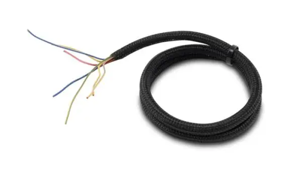 Vibrant 1.5in O.D. Flexible Split Sleeving (5 foot length) Black thumbnail 2