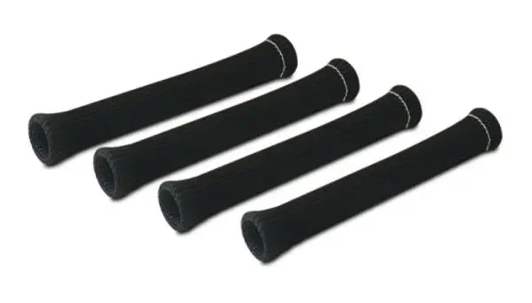 Vibrant 3/4in Dia Spark Plug Boot Insulator (4/Pack) Black color thumbnail 3