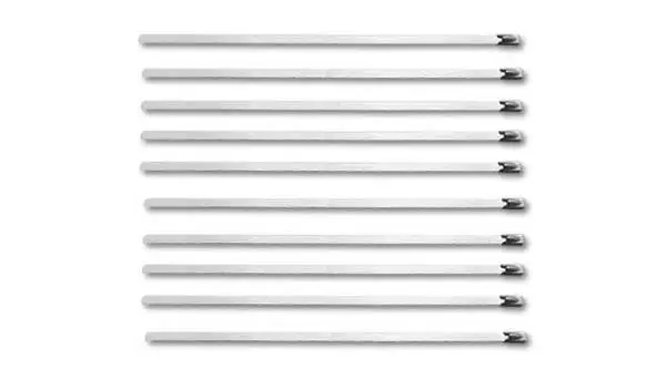 Vibrant Stainless Steel Cable Ties 14.5in Long (10 Cable Ties / Pack) thumbnail 4