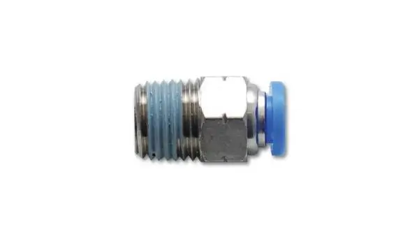Vibrant Male Straight Pneumatic Vacuum Fitting (1/8in NPT Thread) - for 1/4in (6mm) OD tubing image 4