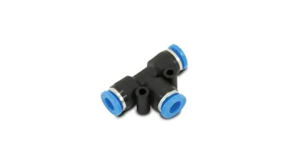 Vibrant Union inTin Pneumatic Vacuum Fitting - for use with 5/32in (4mm) OD tubing image 3