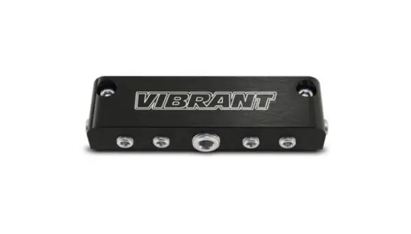 Vibrant Aluminum Vacuum Manifold (new design) - Black image 2