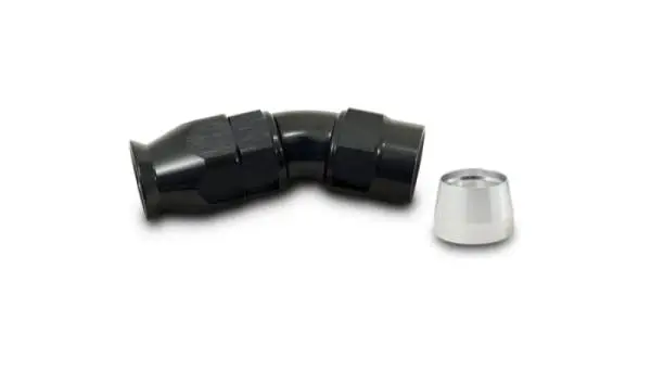 Vibrant -8AN 30 Degree Hose End Fitting for PTFE Lined Hose image 2