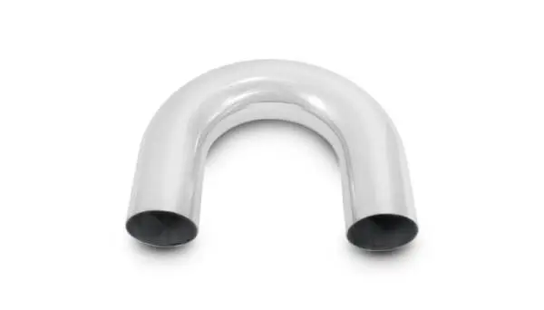 Vibrant 1.5in O.D. Universal Aluminum Tubing (180 degree Bend) - Polished thumbnail 3