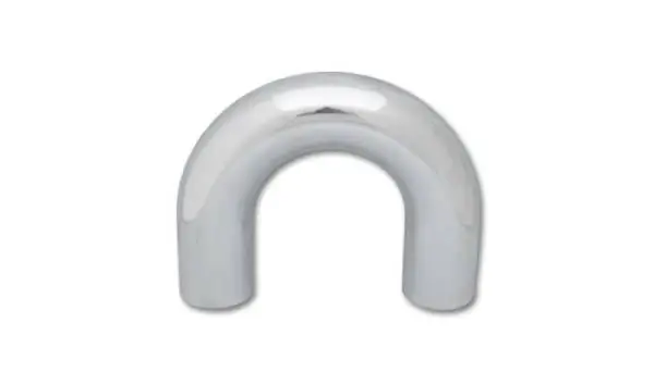 Vibrant 2.75in O.D. Universal Aluminum Tubing (180 degree Bend) - Polished thumbnail 2