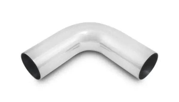 Vibrant 4in O.D. Universal Aluminum Tubing (90 degree bend) - Polished thumbnail 3