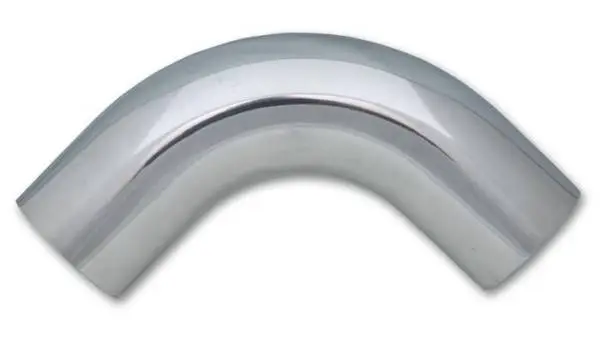 Vibrant 4in O.D. Universal Aluminum Tubing (90 degree bend) - Polished thumbnail 4