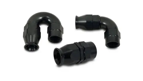Vibrant 90 Degree High Flow Hose End Fitting for PTFE Lined Hose -16AN image 3