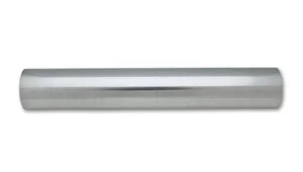 Vibrant 3.5in O.D. Universal Aluminum Tubing (18in long Straight Pipe) - Polished thumbnail 4