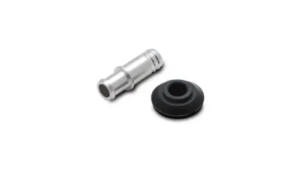 Vibrant 10mm (2/5in) O.D. Aluminum Vacuum Hose Fitting (includes Rubber Grommet) image 3
