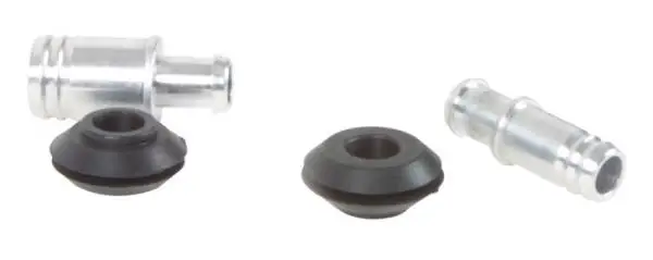 Vibrant 10mm (2/5in) O.D. Aluminum Vacuum Hose Fitting (includes Rubber Grommet) image 5