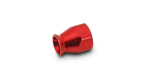 Vibrant -6AN Hose End Socket for PTFE Hose Ends - Red image 2