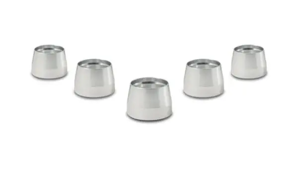 Vibrant -10AN PTFE Hose Olive Inserts - 5pk image 2