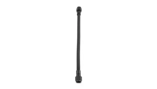 Vibrant PTFE Flex Hose Assembly -6AN 24in Length Hose End Style Straight/Straight