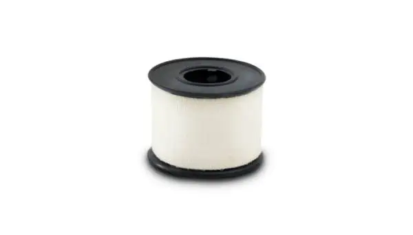 Vibrant 2 Meter (6-1/2 Feet) Roll of White Adhesive Clean Cut Tape thumbnail 3