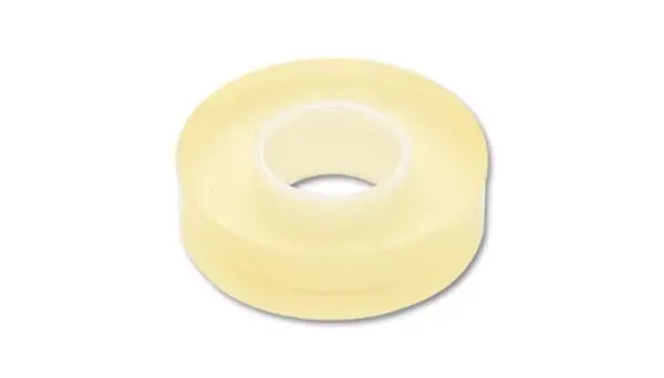 Vibrant 5 Meter (16-1/2 Feet) Roll of Clear Adhesive Clear Cut Tape thumbnail 2