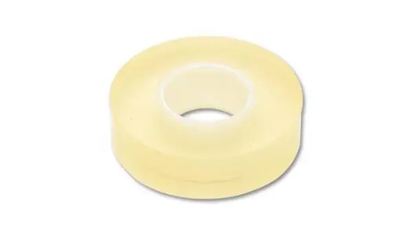 Vibrant 5 Meter (16-1/2 Feet) Roll of Clear Adhesive Clear Cut Tape thumbnail 4