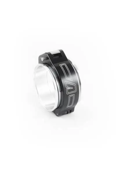 Vibrant 3.5in O.D. Aluminized HD 2.0 Clamp Assembly - Anodized Black thumbnail 4