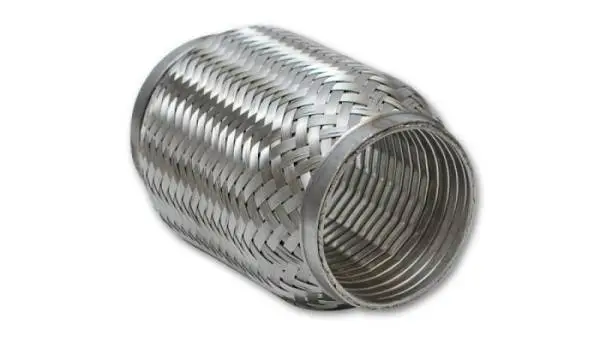 Vibrant SS Turbo Flex Coupling With Interlock Liner 2in Inlet/Outlet x 6in Long thumbnail 2