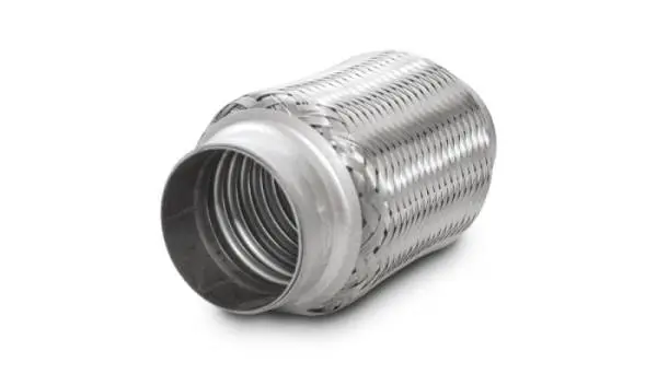 Vibrant SS Flex Coupling without Inner Liner 1.5in inlet/outlet x 4in long thumbnail 3